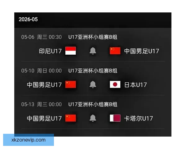 U17男足挺进亚洲杯八强 时隔21年再获世少赛入场券